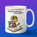 Кружка динозавр босс