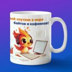 Кружка жарптица программист