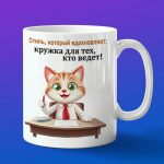 Кружка Кот босс