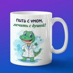 Кружка Крокодил доктор