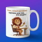 Кружка Львенок босс