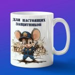 Кружка Мышка полицейский