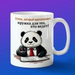 Кружка Панда босс
