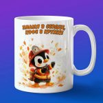 Кружка Пингвин пожарный