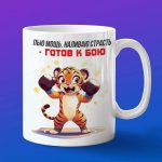 Кружка Тигр боксер