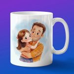 Кружка любимой дочке