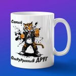 Кружка Подарок охрененный друг