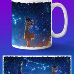 Подарок Кружка зодиаку со Водолеем