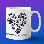 Кружка Подарок Счастье в лапках