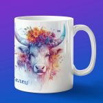 Подарок Кружка зодиаку со Тельцом