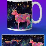 Подарок Кружка с знаком зодиака Телец