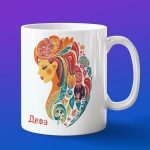 Подарок Кружка зодиаку со Девой