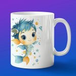 Подарок кружка Рыбы на день рождения