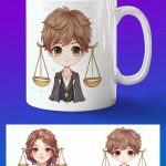 Подарок-кружка знаку зодиака Весы на день рождения