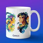Подарок Кружка зодиаку со Близнецом