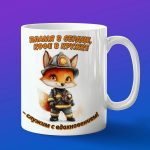 Кружка лисенок пожарный