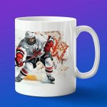 Кржка про шайбу с надписью