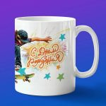 Кружка с днем рождения скейтбордиста