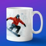 Кружка парню с принтом