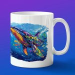 Кружка подарок Кит