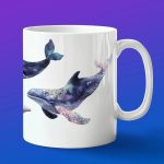 Кружка Сувенир киты