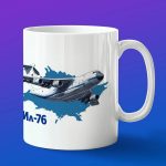 Кружка подарок ИЛ-76