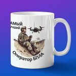 Кружка подарок лучшему оператору БПЛА