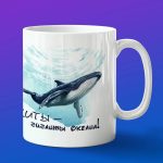 Кружка Киты гиганты океанов