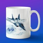 Кружка подарок СУ-57