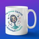 Кружка подарок любимое радио