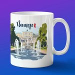 Кружка подарок Питер Петергоф