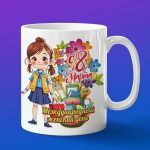 Кружка подарочная на 8 марта