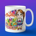 Кружка 8 марта девочке