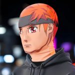 Маска аниме прикольная