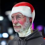 Маска Дед мороз прикольная