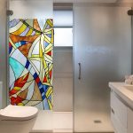 Самоклеящаяся пленка для окон 150х75 см