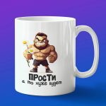 Кружка Прости, а то хуже будет!