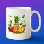 Фруктовая весёлушка: кружка для настроения