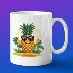 Польза Ананаса: кружка с позитивом