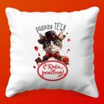 Подушка 'Крестная Тётя' Лучшая из лучших, 35х35 см
