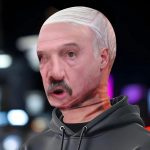 Маска Лукашенко тканевая прикольная