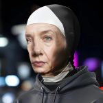 Маска монашка тканевая прикольная