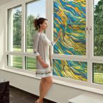 Пленка для окон самоклеющаяся 155х75 см