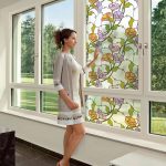 Пленка для окон самоклеющаяся 155х75 см