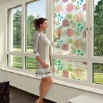 Пленка для окон самоклеющаяся 155х75 см