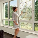 Пленка для окон самоклеющаяся 155х75 см