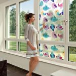 Пленки для окон и витражей 155х75 см самоклеящиеся VITR2VITR45