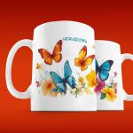 Кружка Бабочки Нежности: Подарок