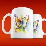 Чайная Кружка Тропические Бабочки