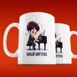 Кружка Подарок: Юному Виртуозу-Пианисту